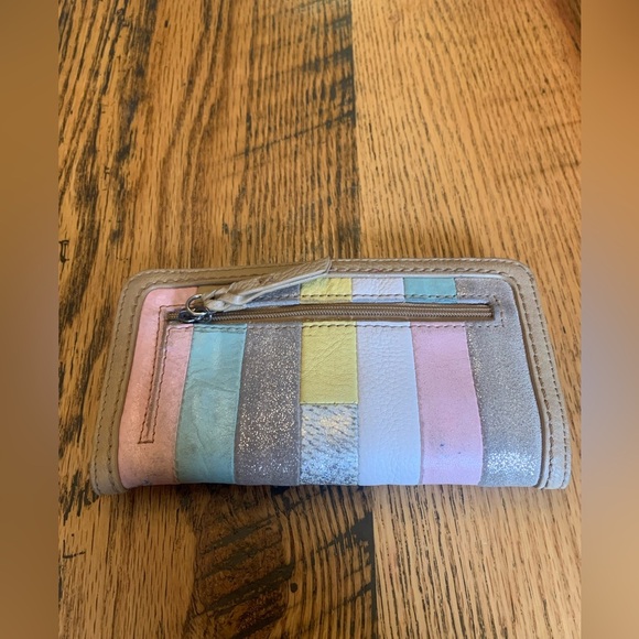 The sak patchwork pastel wallet leather grunge - Picture 6 of 9